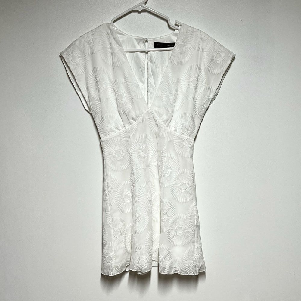 House of Harlow 1960 x REVOLVE Charleigh Embroidered Lace Mini Dress White XS - Picture 4 of 11
